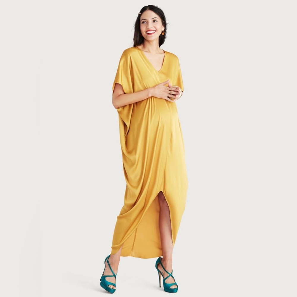 Hatch Riviera Dress in Marigold - Petite O/S